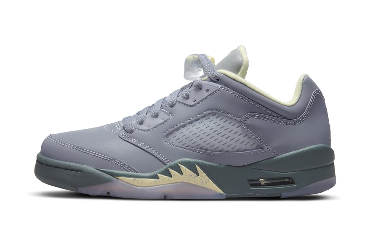 The Air Jordan 5 Low Dazzles in "Indigo Haze"
