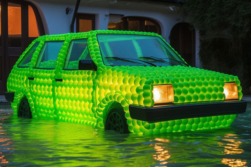 Manchester-Based Creative AK Gramm Reinterprets Classic Cars For "A Wah Di Bumper"