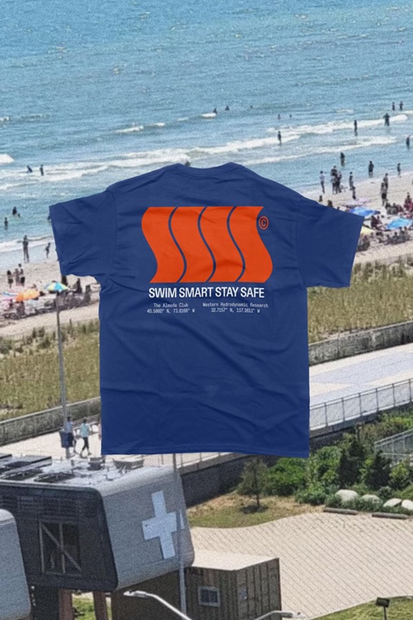 western hydrodynamic research almeda club swim smart stay safe collaboration collection hat t shirt floatie official release date info photos price store list buying guide