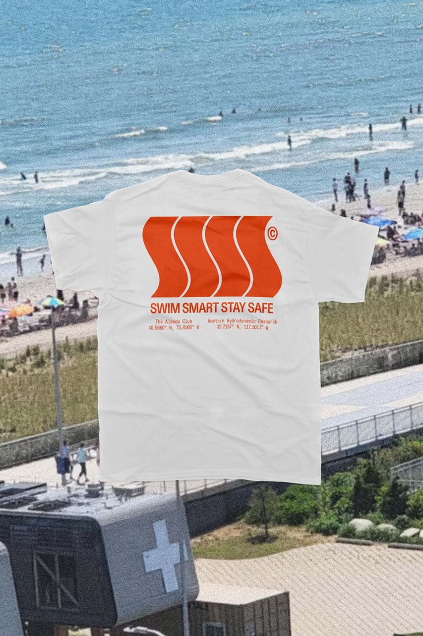 western hydrodynamic research almeda club swim smart stay safe collaboration collection hat t shirt floatie official release date info photos price store list buying guide