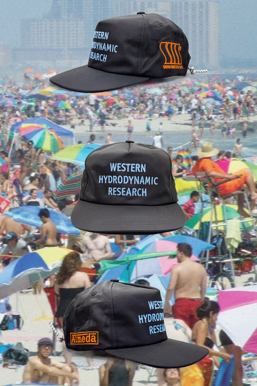 western hydrodynamic research almeda club swim smart stay safe collaboration collection hat t shirt floatie official release date info photos price store list buying guide