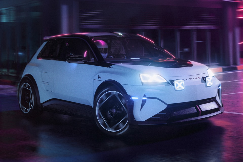 Alpine presents concept for the sport Renault 5