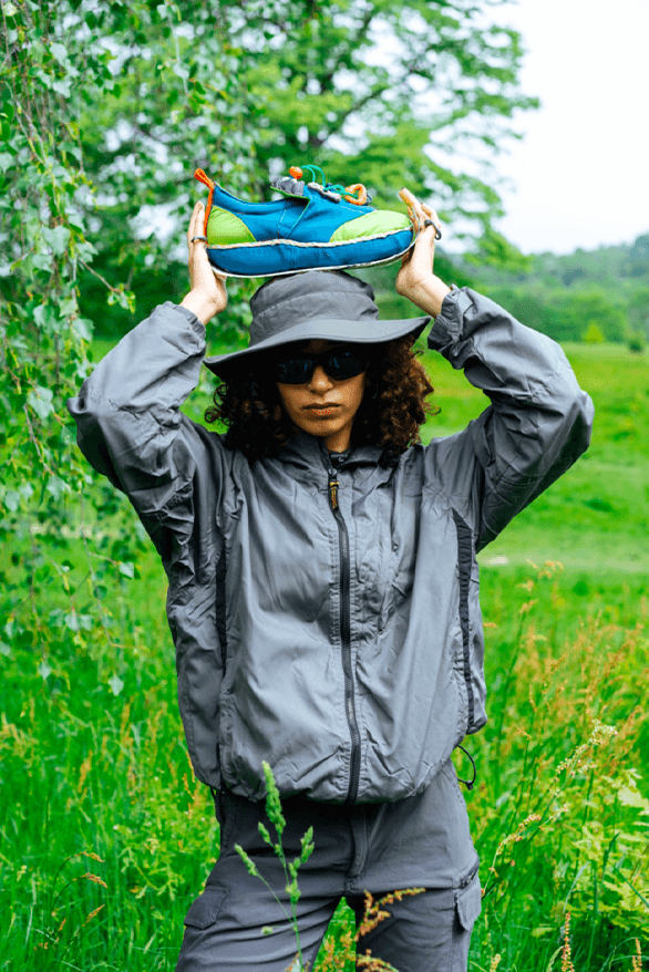 Annie Purdy Graduate Footwear Collection release information details date London college of fashion uk London sneaker designer Are You Mad Re=Comb