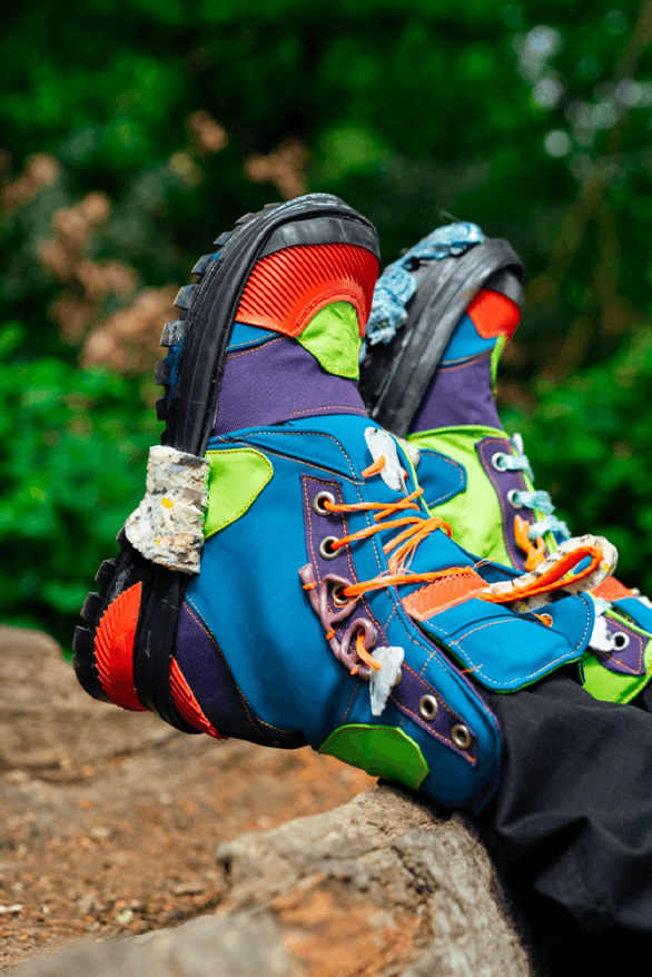 Annie Purdy Graduate Footwear Collection release information details date London college of fashion uk London sneaker designer Are You Mad Re=Comb