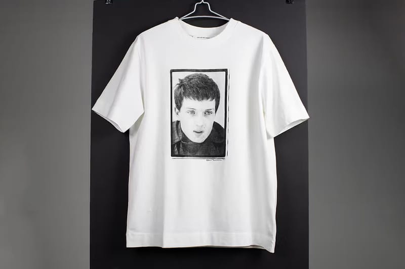 APPLIED ART FORMS' T-Shirt Becomes the Canvas for Kevin Cummins' Ian Curtis Portrait