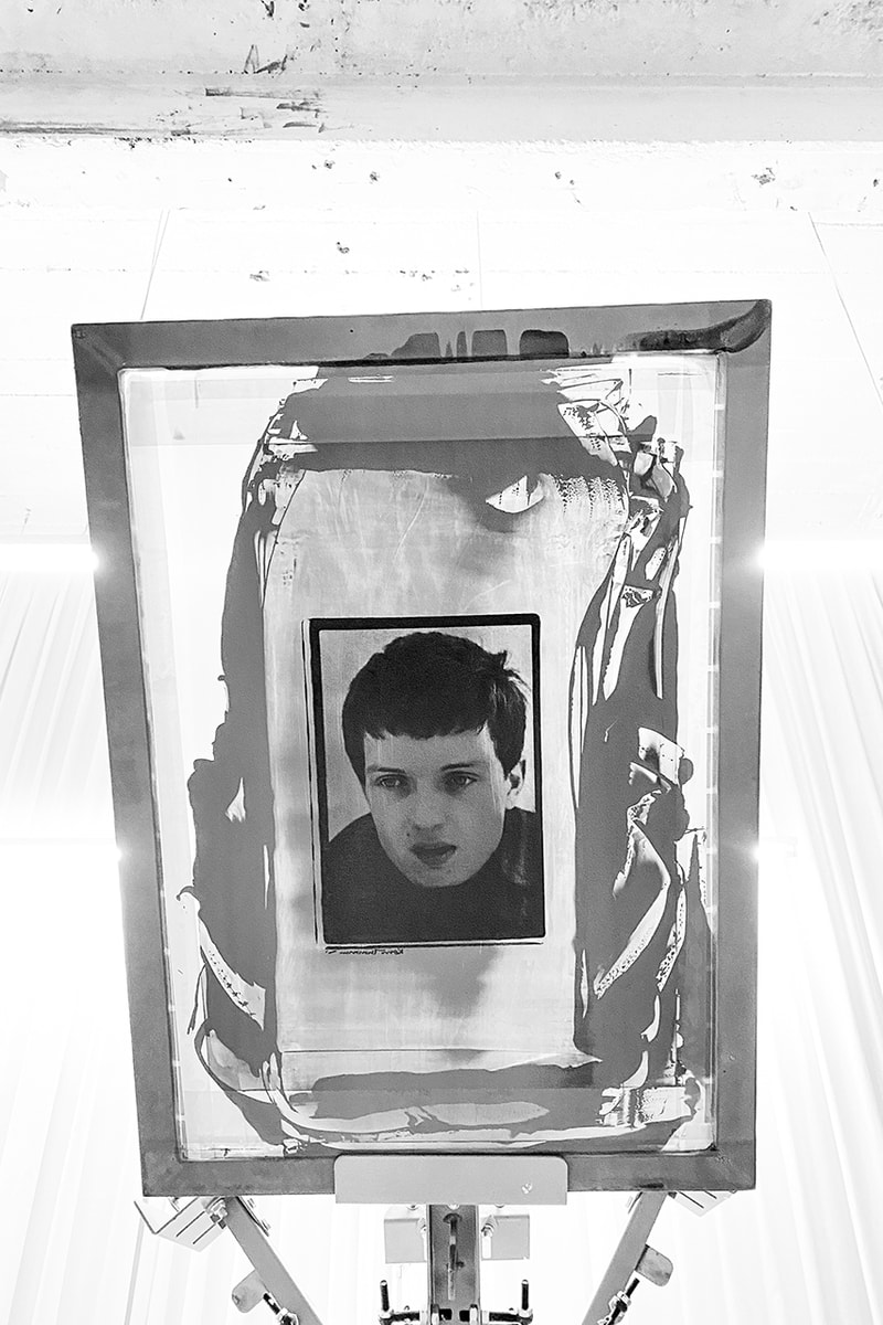 "Property Of" APPLIED ART FORMS Kevin Cummins Photograph T-Shirt Tee Joy Division Ian Curtis Dover Street Market Photo London