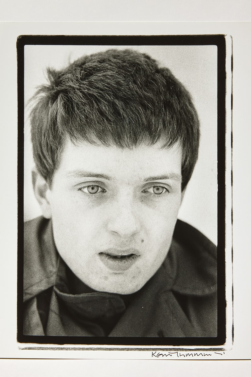 "Property Of" APPLIED ART FORMS Kevin Cummins Photograph T-Shirt Tee Joy Division Ian Curtis Dover Street Market Photo London
