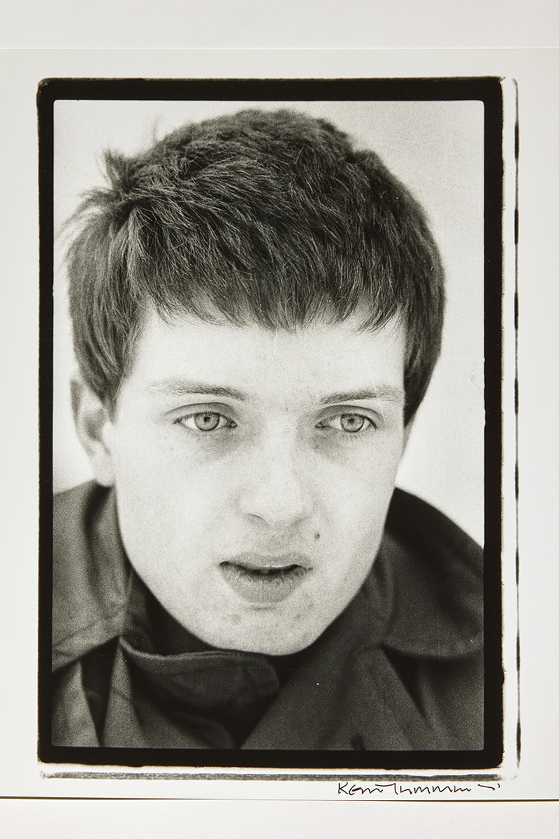 "Property Of" APPLIED ART FORMS Kevin Cummins Photograph T-Shirt Tee Joy Division Ian Curtis Dover Street Market Photo London 