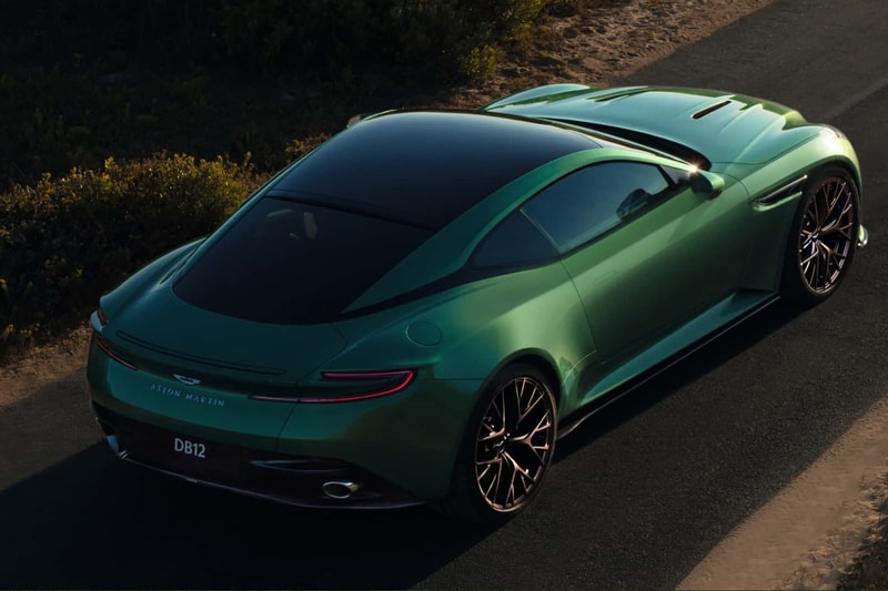 Aston Martin DB12 671 hp amg v8 mercedes amg super tourer launch info