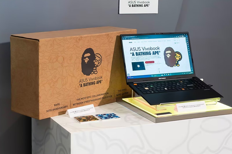 ASUS PC A bathing ape bape vivobook s bape edition release info date price