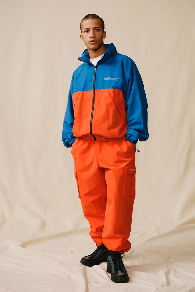 awake ny angelo baque spring 2023 capsule collection alpha industries miles davis t shirt jacket coachs harrington chenille pant track suit official release date info photos price store list buying guide