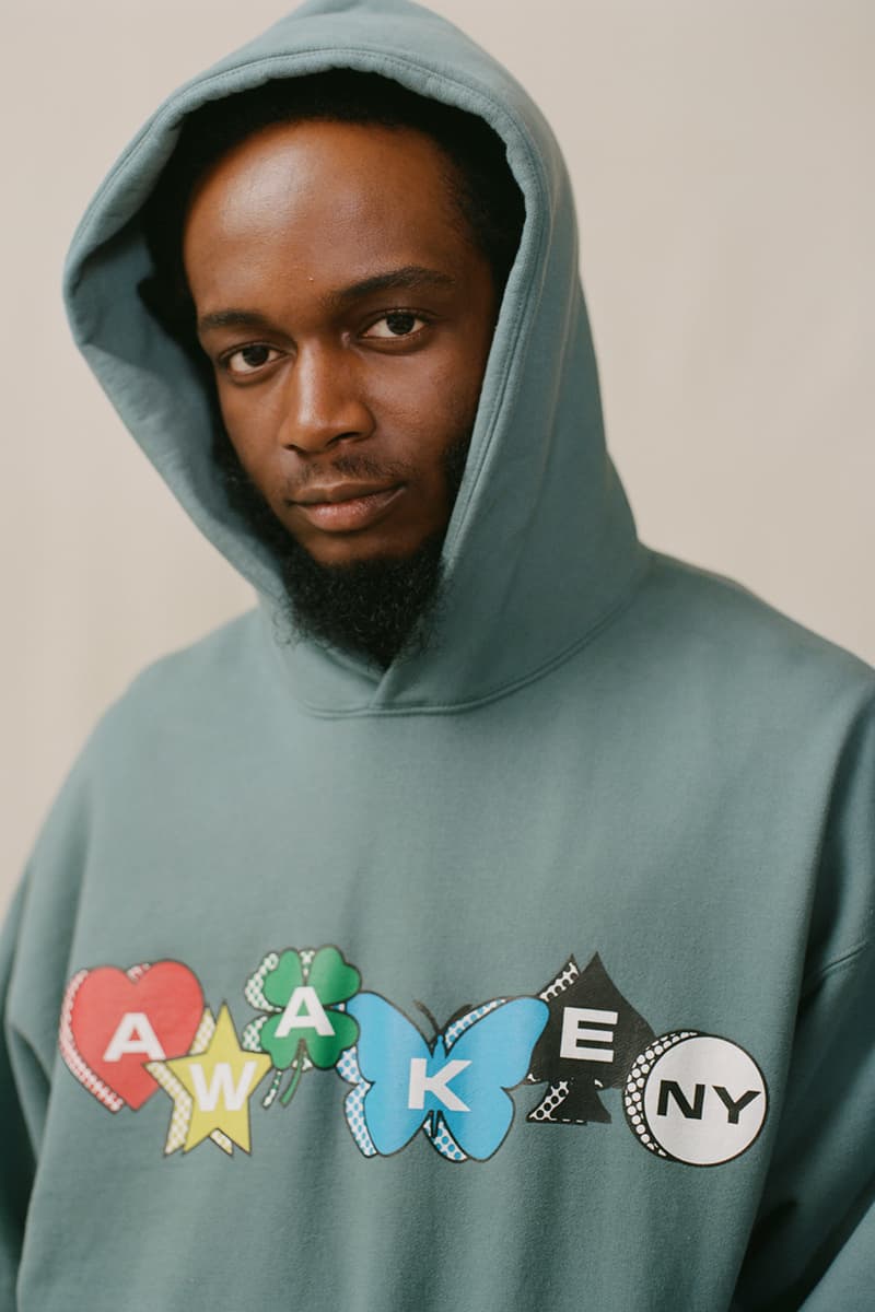 awake ny angelo baque spring 2023 capsule collection alpha industries miles davis t shirt jacket coachs harrington chenille pant track suit official release date info photos price store list buying guide