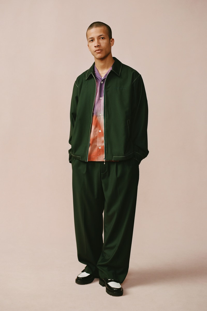 awake ny angelo baque spring 2023 capsule collection alpha industries miles davis t shirt jacket coachs harrington chenille pant track suit official release date info photos price store list buying guide