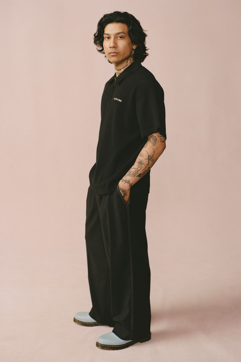 awake ny angelo baque spring 2023 capsule collection alpha industries miles davis t shirt jacket coachs harrington chenille pant track suit official release date info photos price store list buying guide