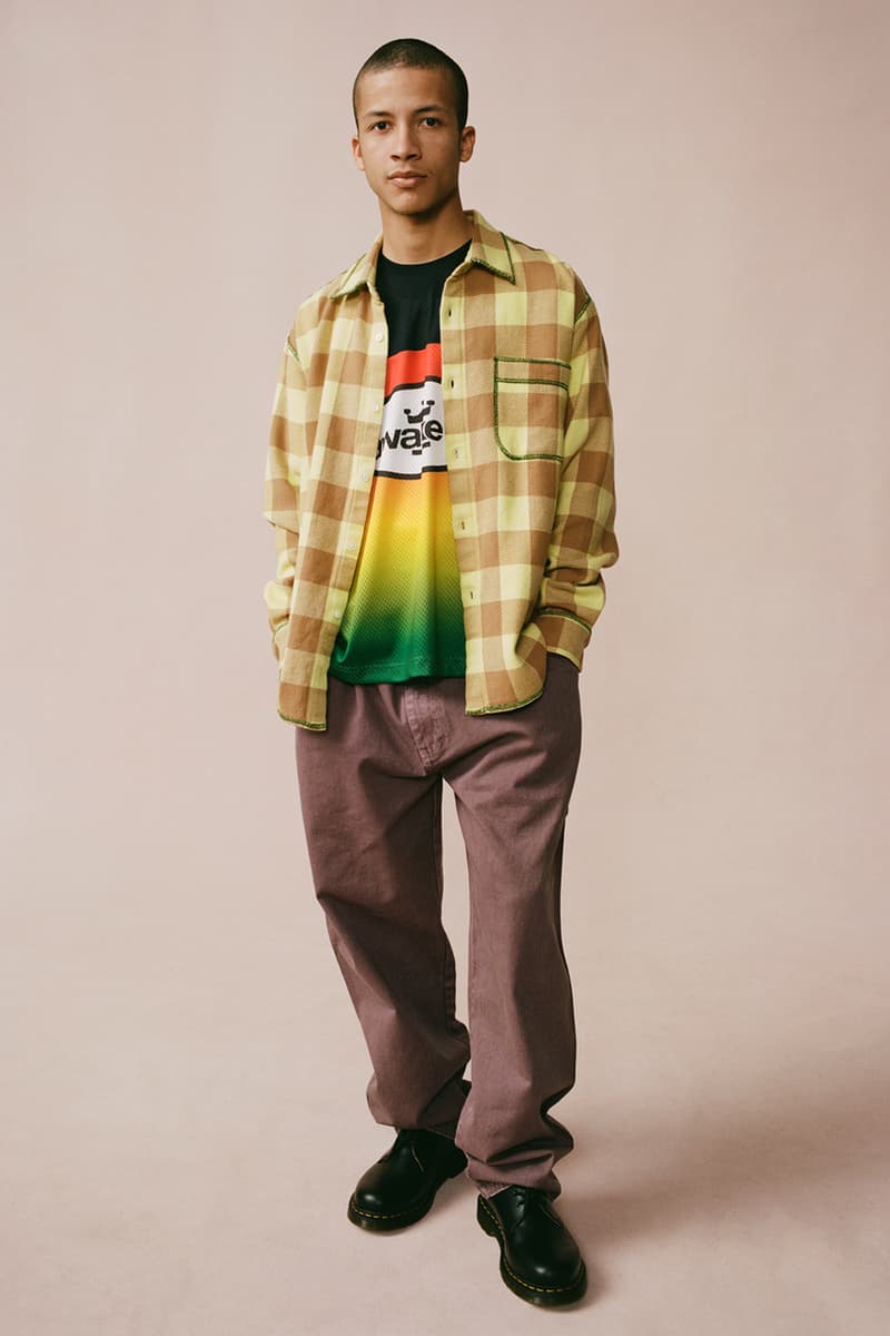 awake ny angelo baque spring 2023 capsule collection alpha industries miles davis t shirt jacket coachs harrington chenille pant track suit official release date info photos price store list buying guide