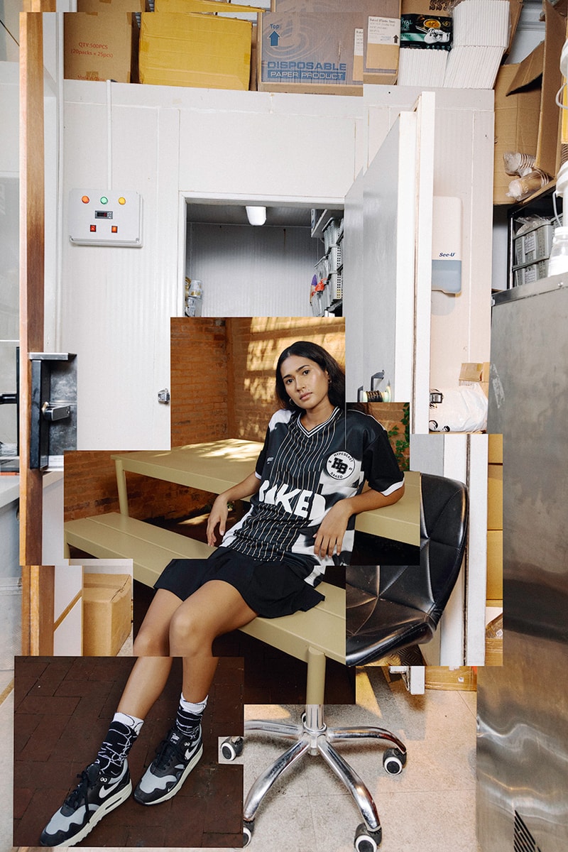 Hypebeast Indonesia and BAKED Apparel Capsule and Event jersey tie dye shirts shorts socks hat