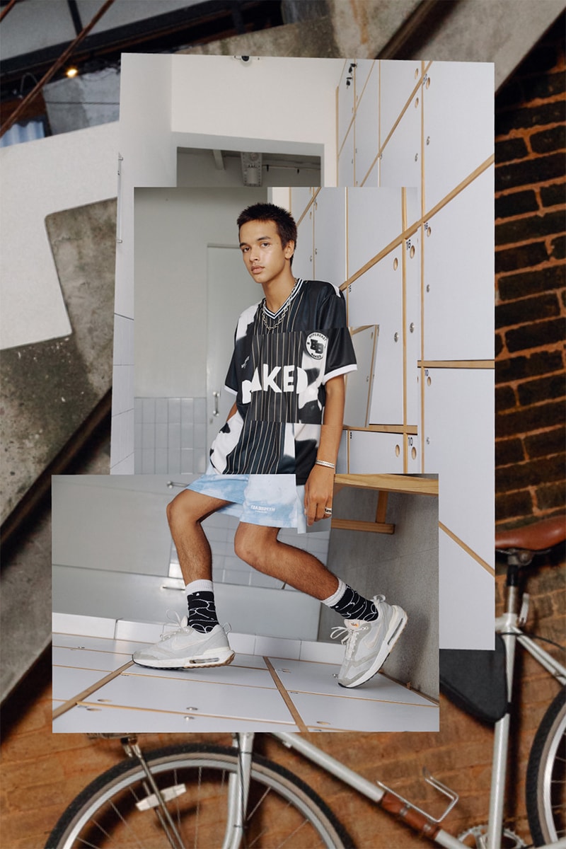 Hypebeast Indonesia and BAKED Apparel Capsule and Event jersey tie dye shirts shorts socks hat