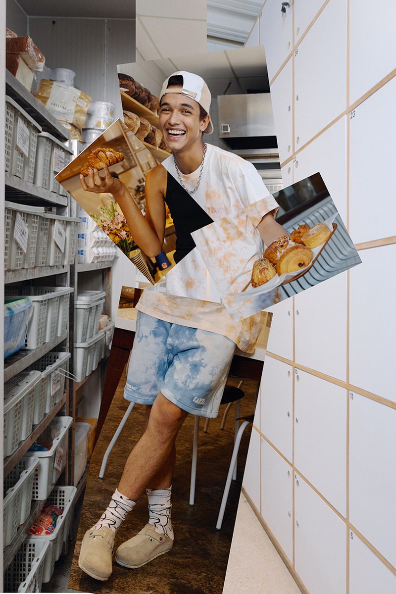 Hypebeast Indonesia and BAKED Apparel Capsule and Event jersey tie dye shirts shorts socks hat
