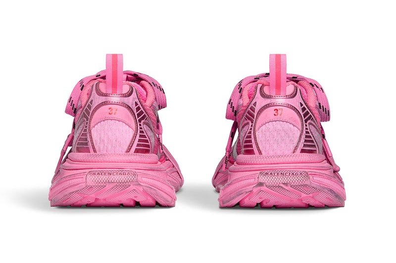 Balenciaga 3XL Trainer Fluo Yellow Neon Blue Mesh Pink Polyurethane Demna Sneaker Release Information Chunky Dad Shoe The Mud Show