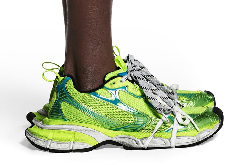 Balenciaga Drops the 3XL Trainer in "Fluo Yellow/Blue" and "Pink" Colorways