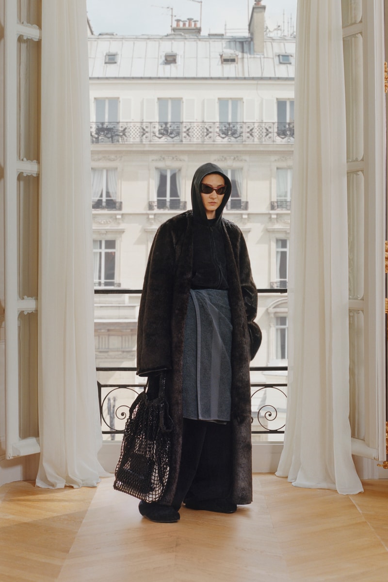 Balenciaga Spring 2024 Capital B Collection Demna Video Watch Stream Looks Vogue Runway Paris Mau Morgó BFRND Édith Piaf “Sous le Ciel de Paris”