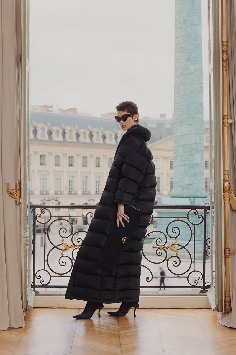 Balenciaga Spring 2024 Capital B Collection Demna Video Watch Stream Looks Vogue Runway Paris Mau Morgó BFRND Édith Piaf “Sous le Ciel de Paris”