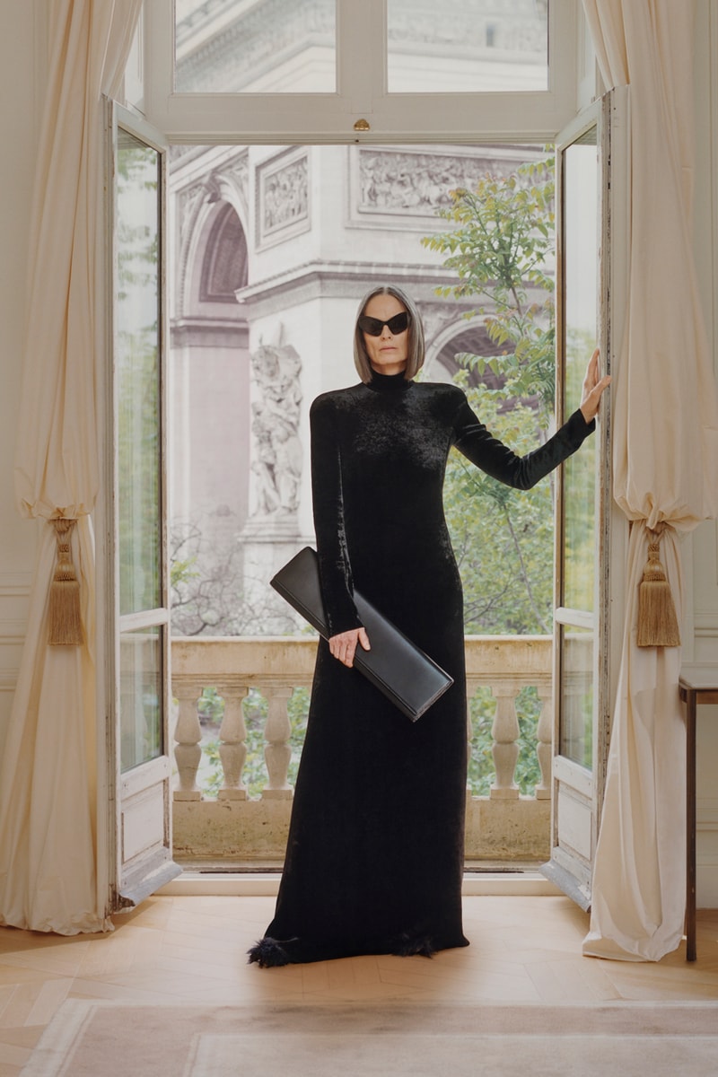 Balenciaga Spring 2024 Capital B Collection Demna Video Watch Stream Looks Vogue Runway Paris Mau Morgó BFRND Édith Piaf “Sous le Ciel de Paris”