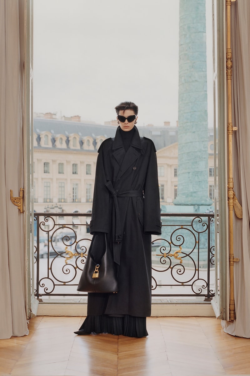 Balenciaga Spring 2024 Capital B Collection Demna Video Watch Stream Looks Vogue Runway Paris Mau Morgó BFRND Édith Piaf “Sous le Ciel de Paris”