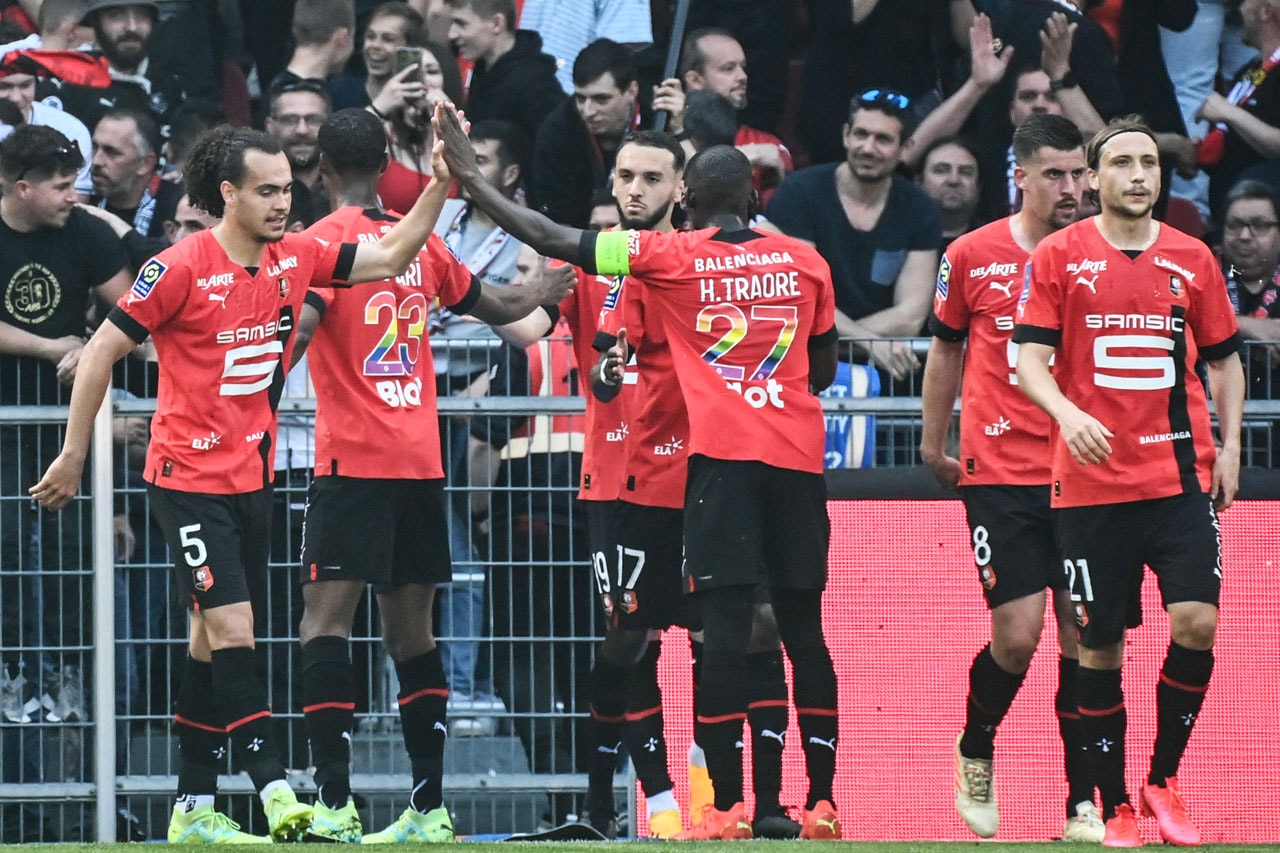 Balenciaga Debuts Stade Rennais F.C. Jersey Kit in Stand Against Homophobia