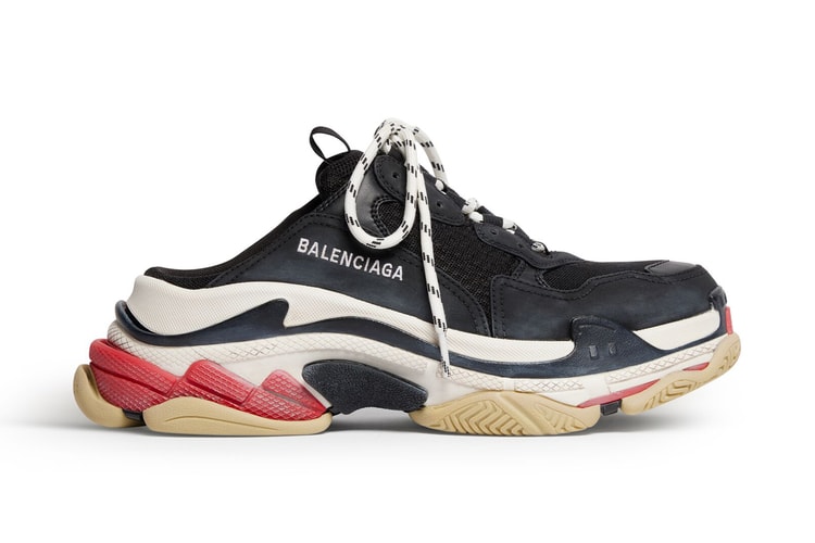 Slide Into the Balenciaga Triple S Mule