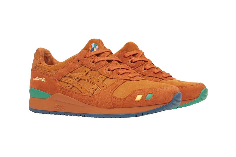 Ballaholic ASICS GEL-LYTE III OG Harvest Pumpkin Release Date info store list buying guide photos price ball on journey