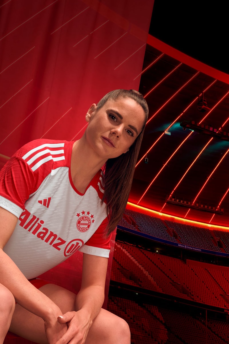 Bayen Munich 2023/24 Home Kit adidas Football Soccer Leroy Sane Bundesliga Borussia Dortmund Sports Champions League