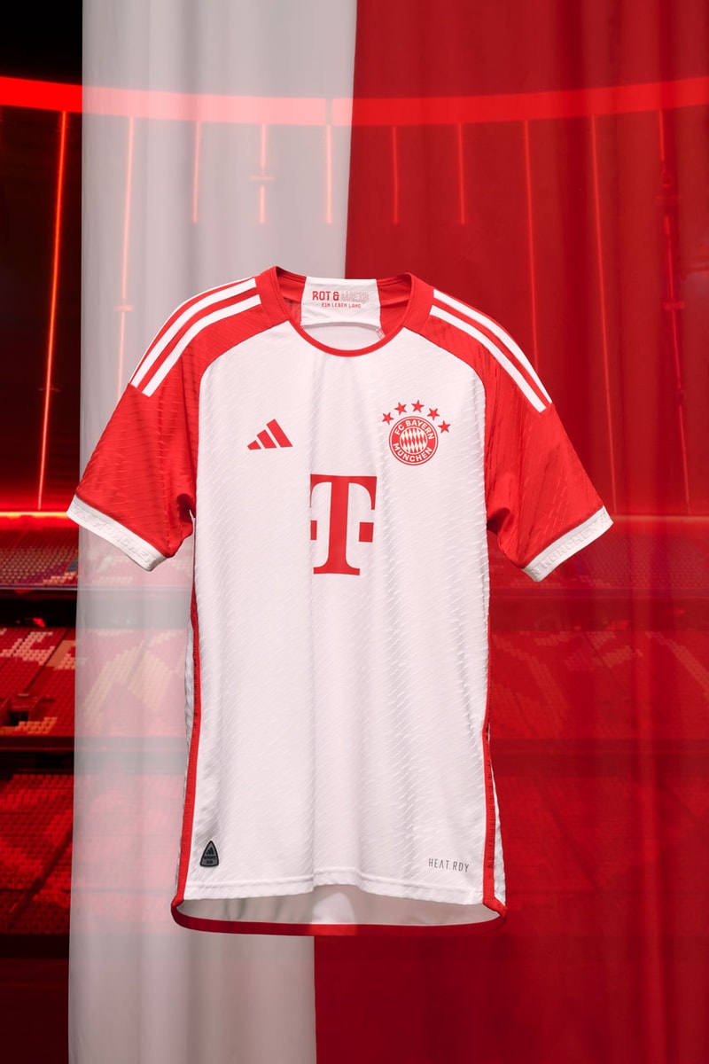 Bayen Munich 2023/24 Home Kit adidas Football Soccer Leroy Sane Bundesliga Borussia Dortmund Sports Champions League