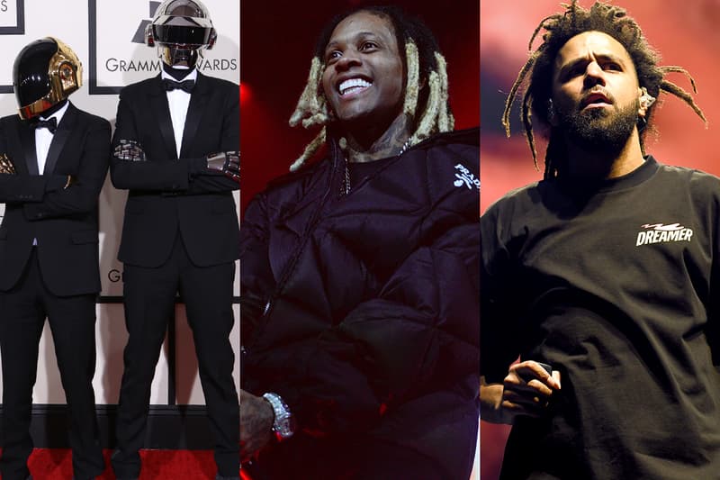 Best New Tracks Daft Punk Lil Durk j cole Jorja Smith yung gravy bbno$ g herbo jeremy zucker sampa the great jean dawson tay iwar twelve xii deante hitchcock