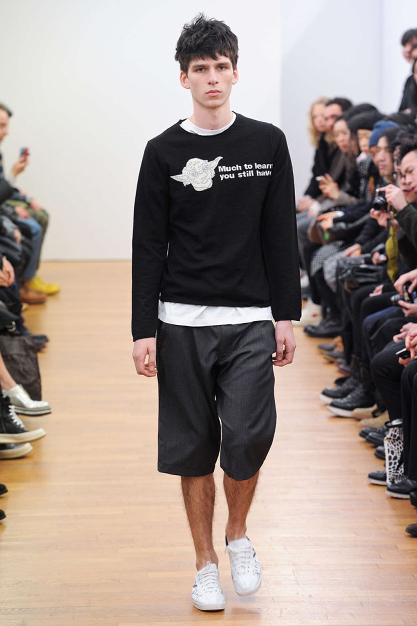 Best Star Wars Collaborations lucasfilm original trilogy prequel sequel the mandalorian darth vader luke skywalker chewbacca r2-d2 c-3po adidas 2010 footwear comme des garcons shirt fall/winter 2012 matchless fall/winter 2015 the force awakens bobby abley runway 2016 rag & bone 2017 uniqlo ut master of graphics nigo jun takahashi tetsu nishiyama 2019 vetements bape a bathing ape be@rbrick medicom toy vcd columbia 2020 undercover 2023 melting pot the greatest 2000