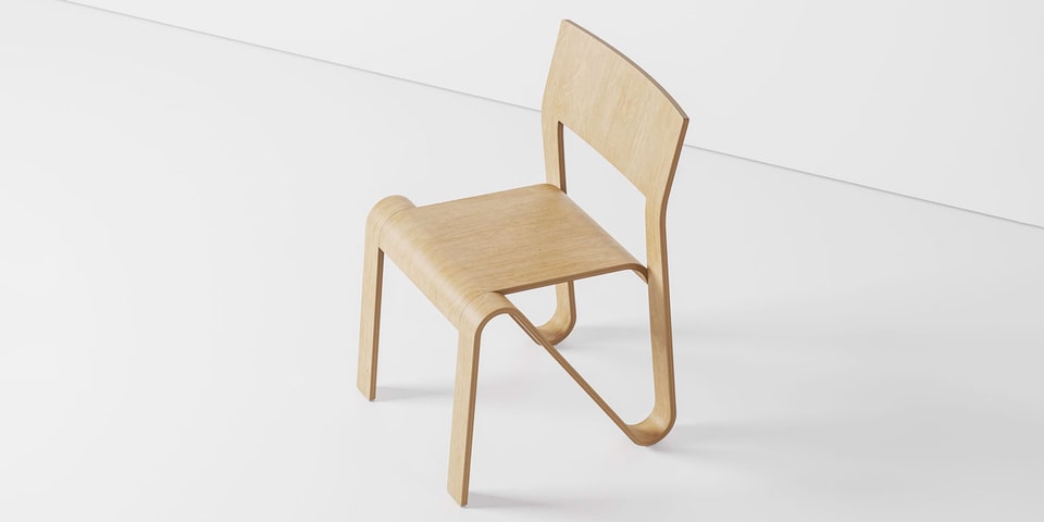 Blond's Peel Chair is Made From One Piece of Plywood - Vimarsana News