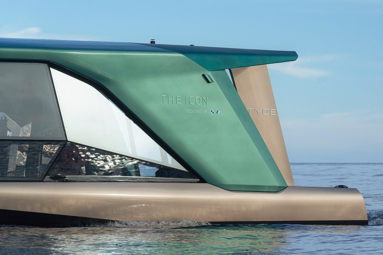 BMW TYDE THE ICON Battery Powered EV Marine Craft Hans Zimmer Designworks 76th Cannes Film Festival 