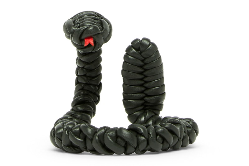 Bottega Veneta Intreccio Nappa Snake Dinosaur Objects Interior Design Leather Matthieu Blazy Barolo Dark Green Redstone