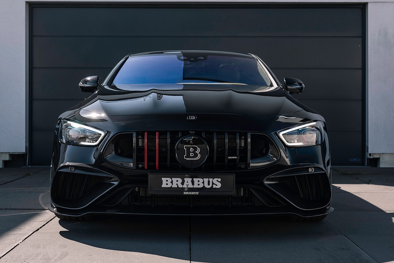 Brabus 930 Mercedes-AMG GT 63 S E PERFORMANCE Twin Turbo V8 Engine Hyper Car Performance Figures Speed Power Tuned 