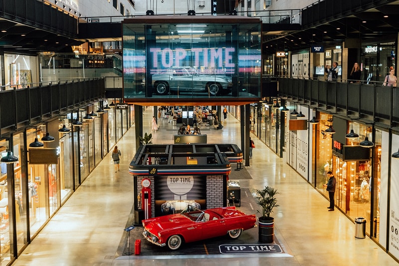 Breitling Top Time Garage Battersea Power Station Pop-Up Info