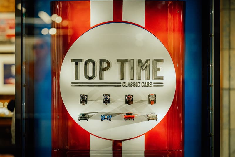 Breitling Top Time Garage Battersea Power Station Pop-Up Info