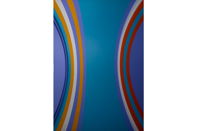 Bridget Riley British School at Rome Ceiling Mural