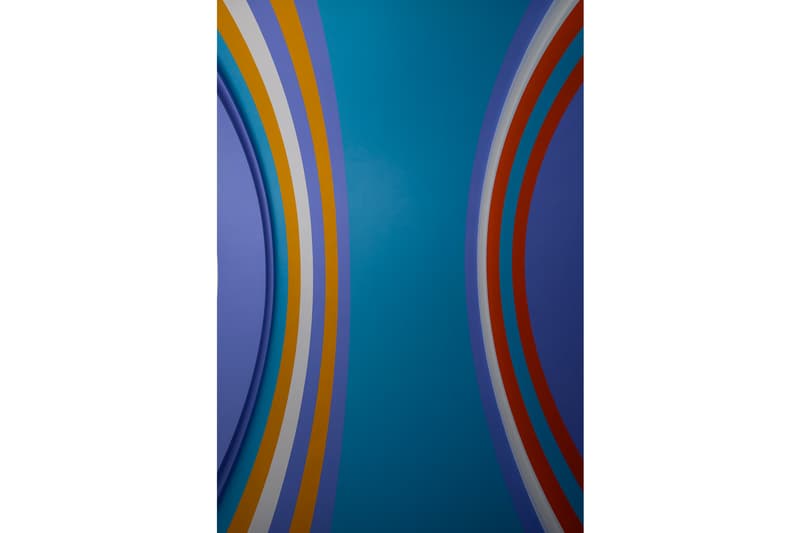 Bridget Riley British School at Rome Ceiling Mural