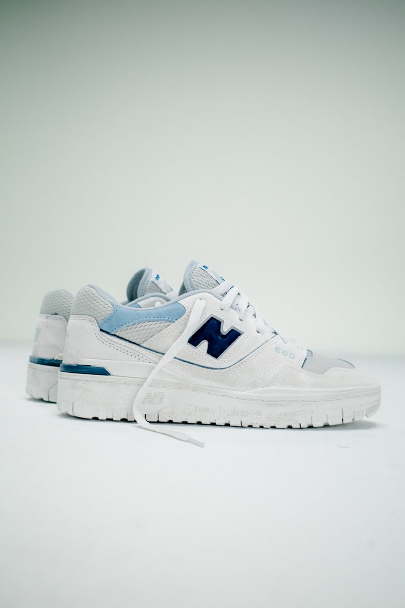 BSTN Sadio mane new balance 550 grey day campaign moon daze football soccer bayern Munich ambassador 