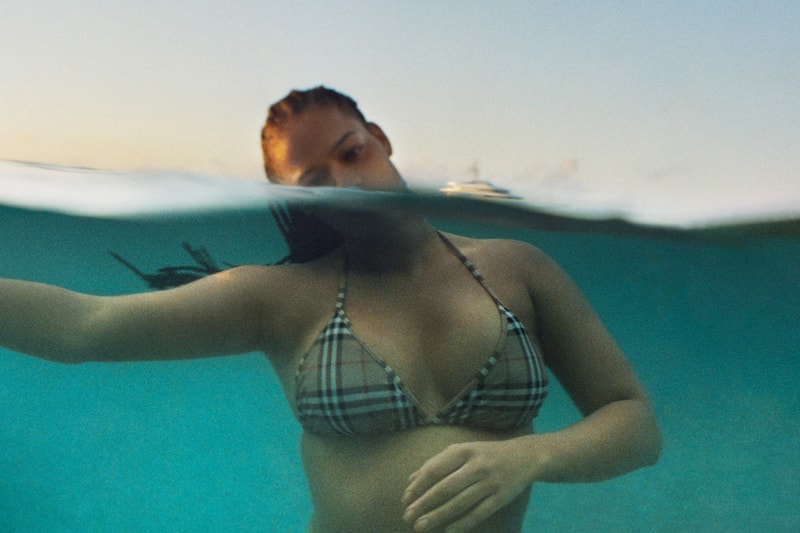burberry swimwear collection daniel lee spring summer tyrone lebon campaign video fashion luxury