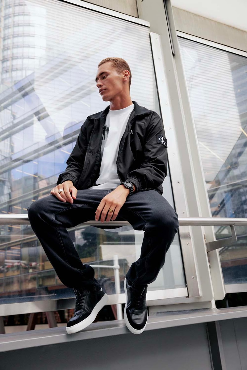 Calvin Klein Fall Denim Footwear Essentials Campaign