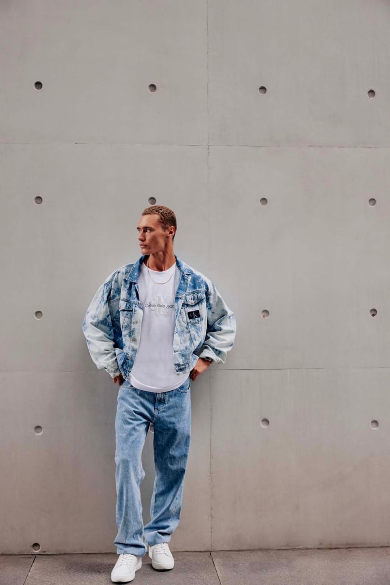 Calvin Klein Fall Denim Footwear Essentials Campaign