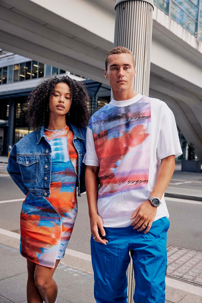Calvin Klein Fall Denim Footwear Essentials Campaign