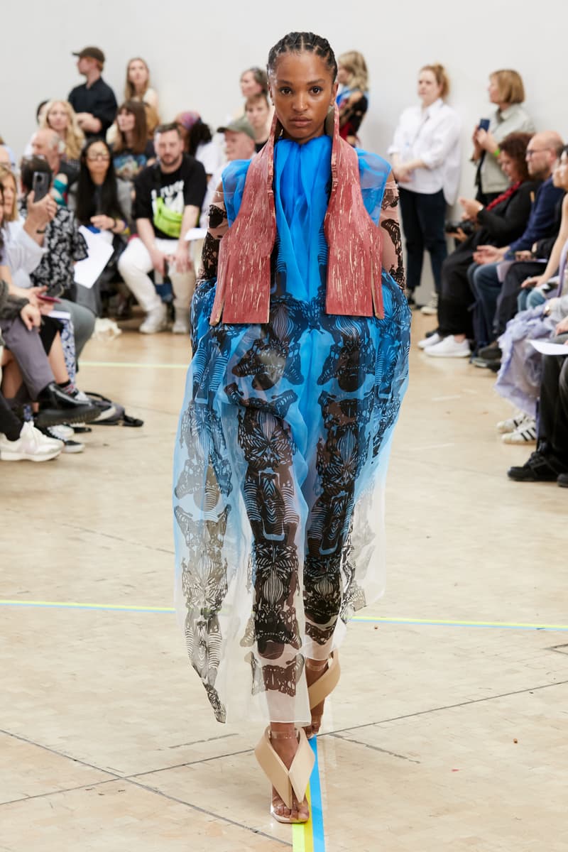 Central Saint Martins BA Runway Show London uk fashion design 2023 L’Oréal Professionnel university bachelors degree