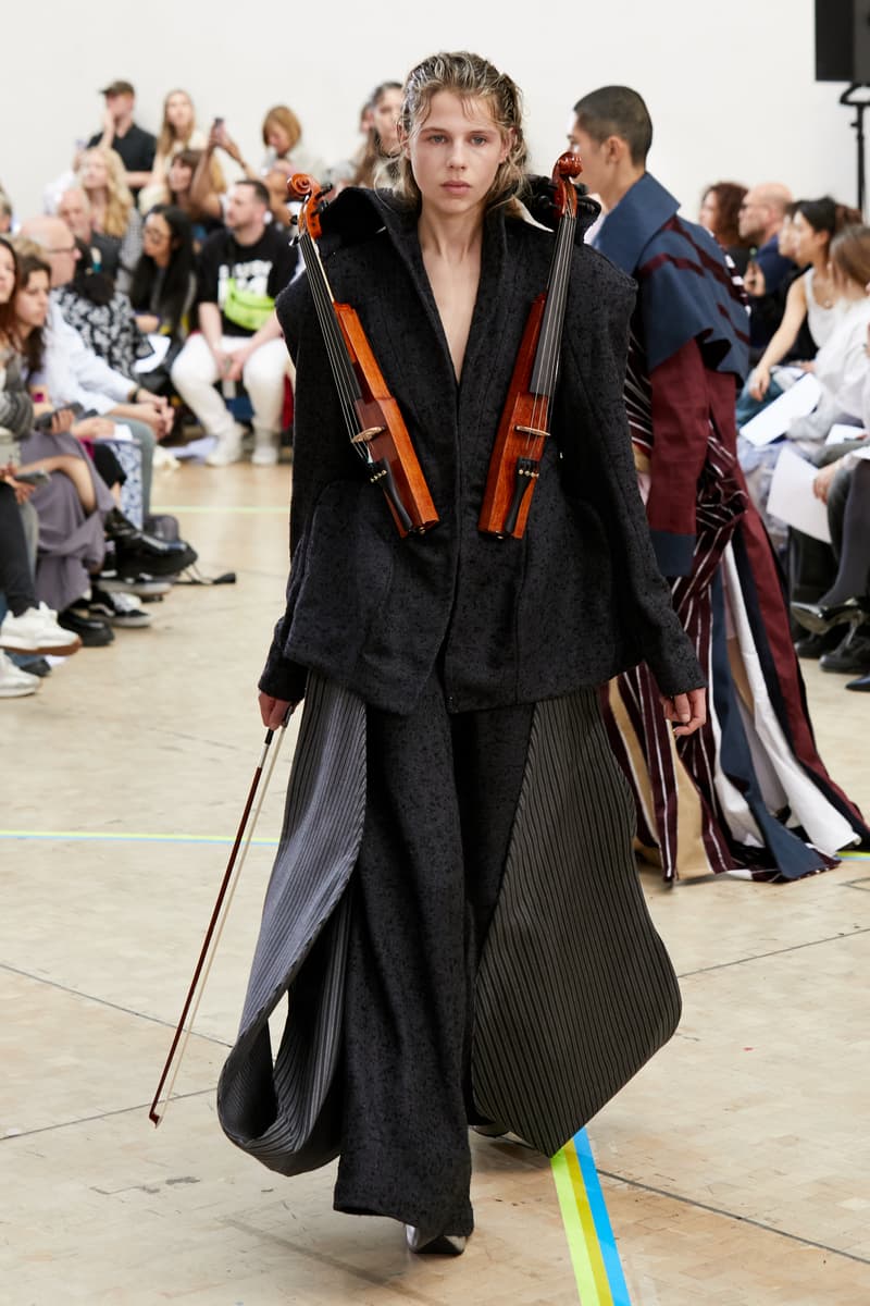 Central Saint Martins BA Runway Show London uk fashion design 2023 L’Oréal Professionnel university bachelors degree